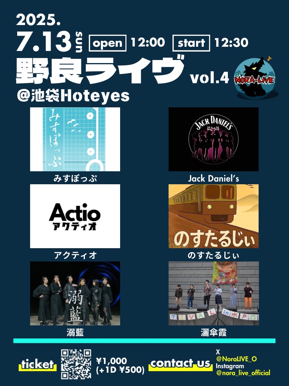 次回のバンド情報